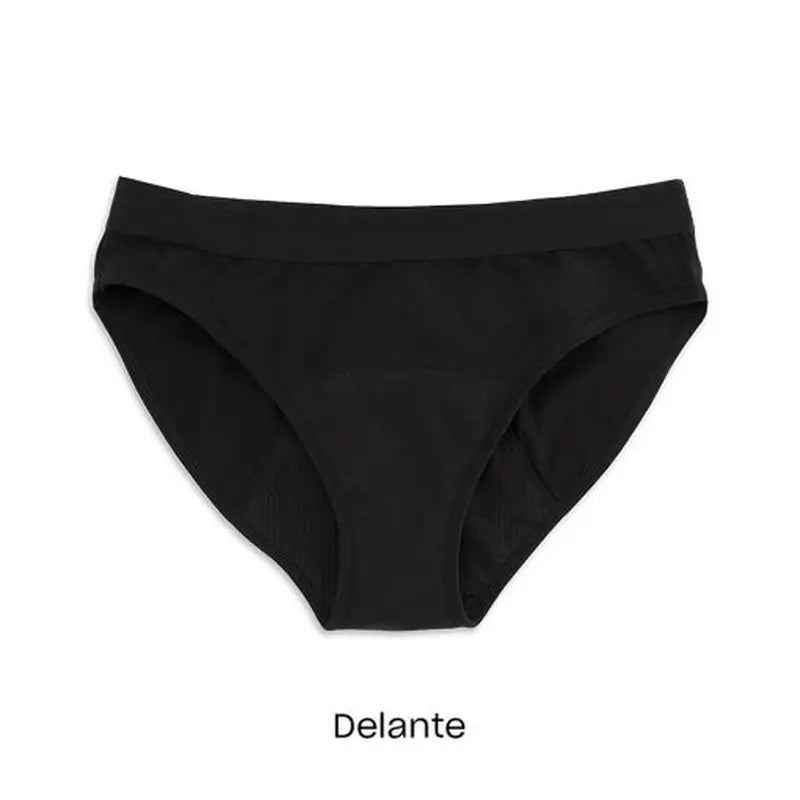 Platanomelon Kiwitas Classic Sporty Menstruationshöschen Schwarz / Xxl