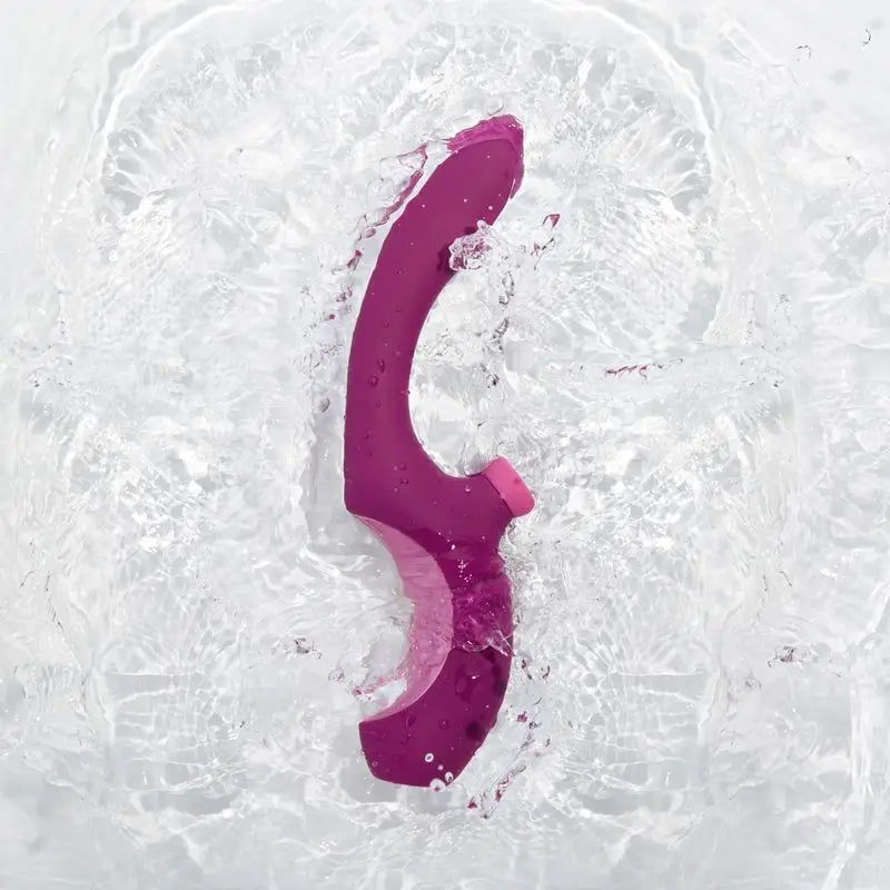 Platanomelon Momba Sucker mit interner Stimulation Burgund
