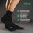 Podoks Metatarsalgie Socken Schwarz