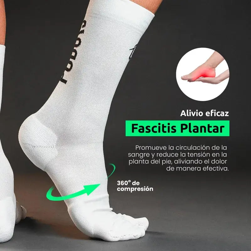 Podoks High Running Socken H5 Weiß