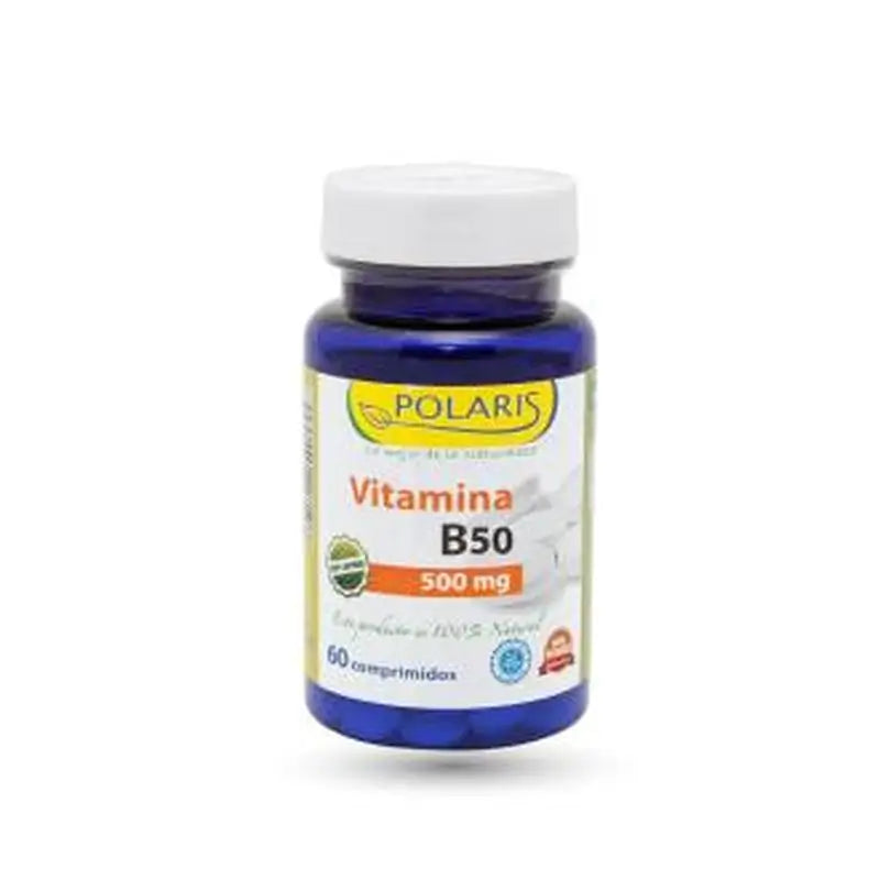 Polaris Vitamin B50 500Mg. 60Comp.