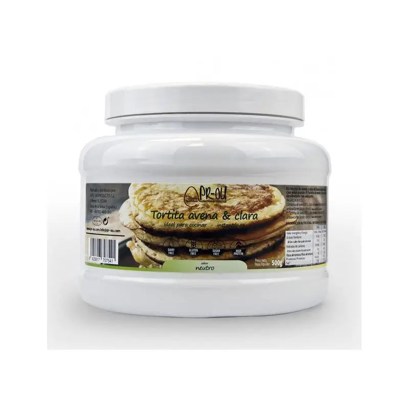 Pr-Ou Clear+Haferflocken-Pfannkuchen Neutral Geschmack 500Gr. Sg