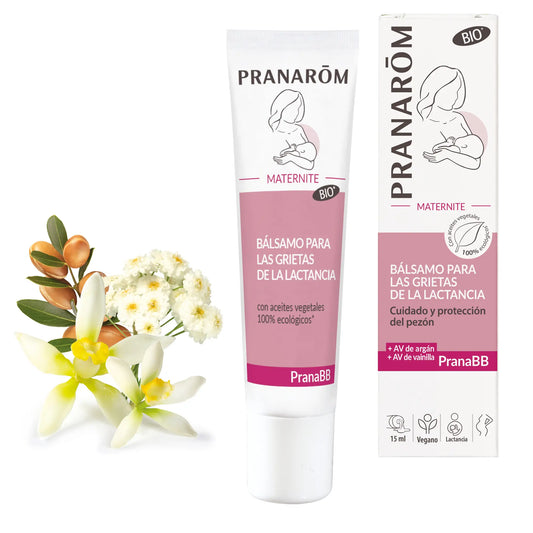 Pranarom PranaBB Breastfeeding Cracks Balm, 15ml