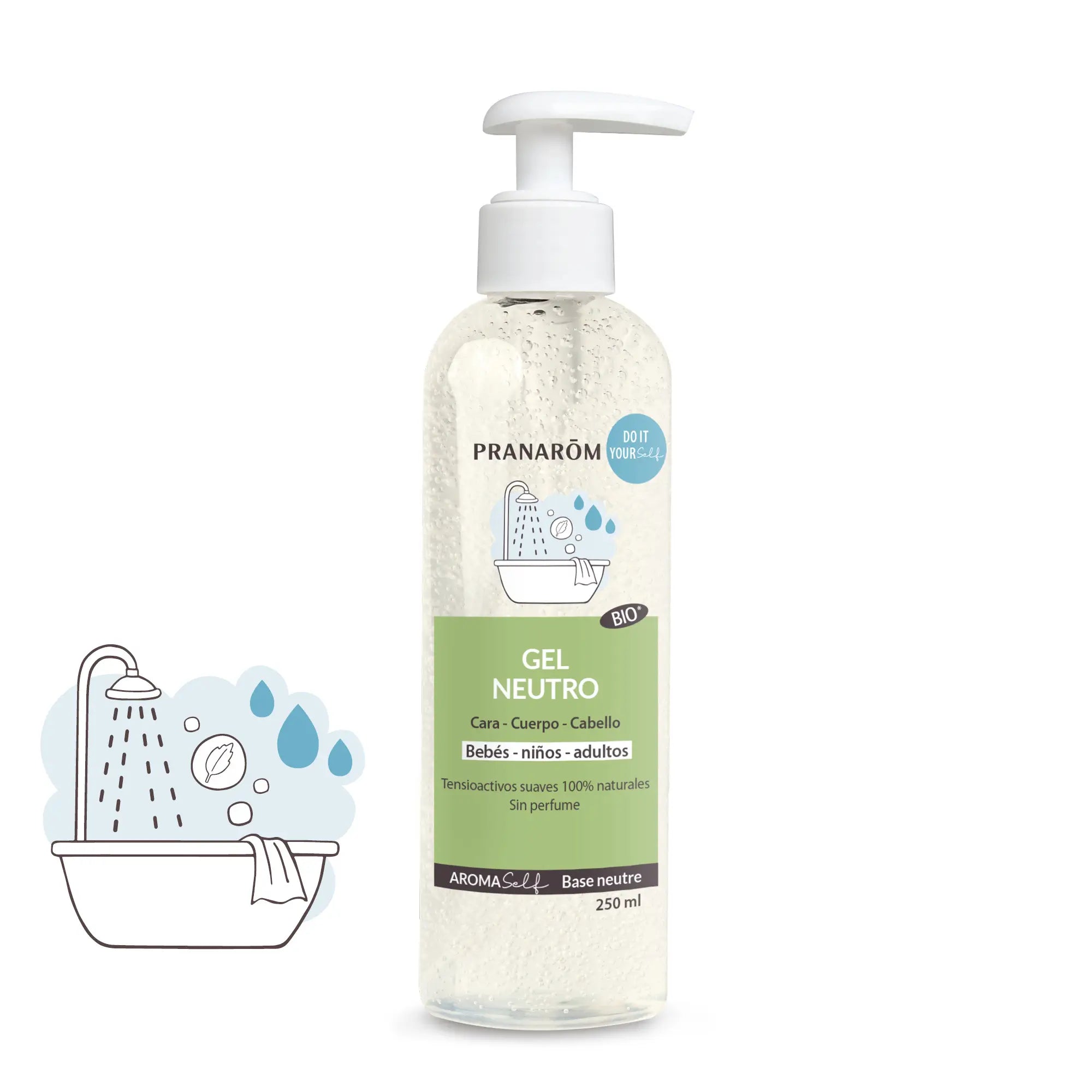Pranarom Neutral Gel, 250ml