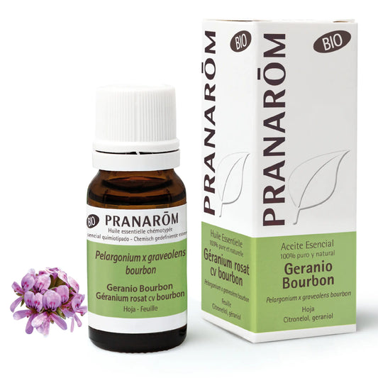 Pranarom Essential Oil Geranium Bourbon Bio, 10ml