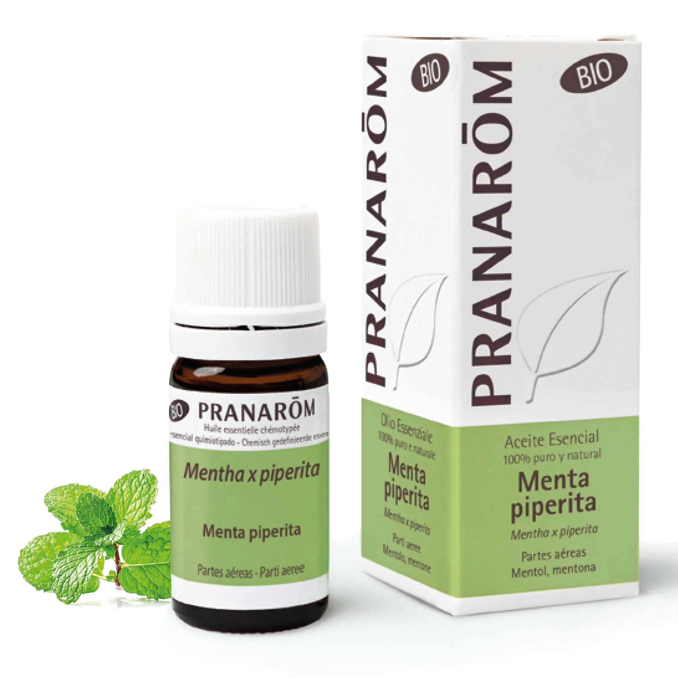 Pranarom Peppermint Essential Oil Bio, 5ml