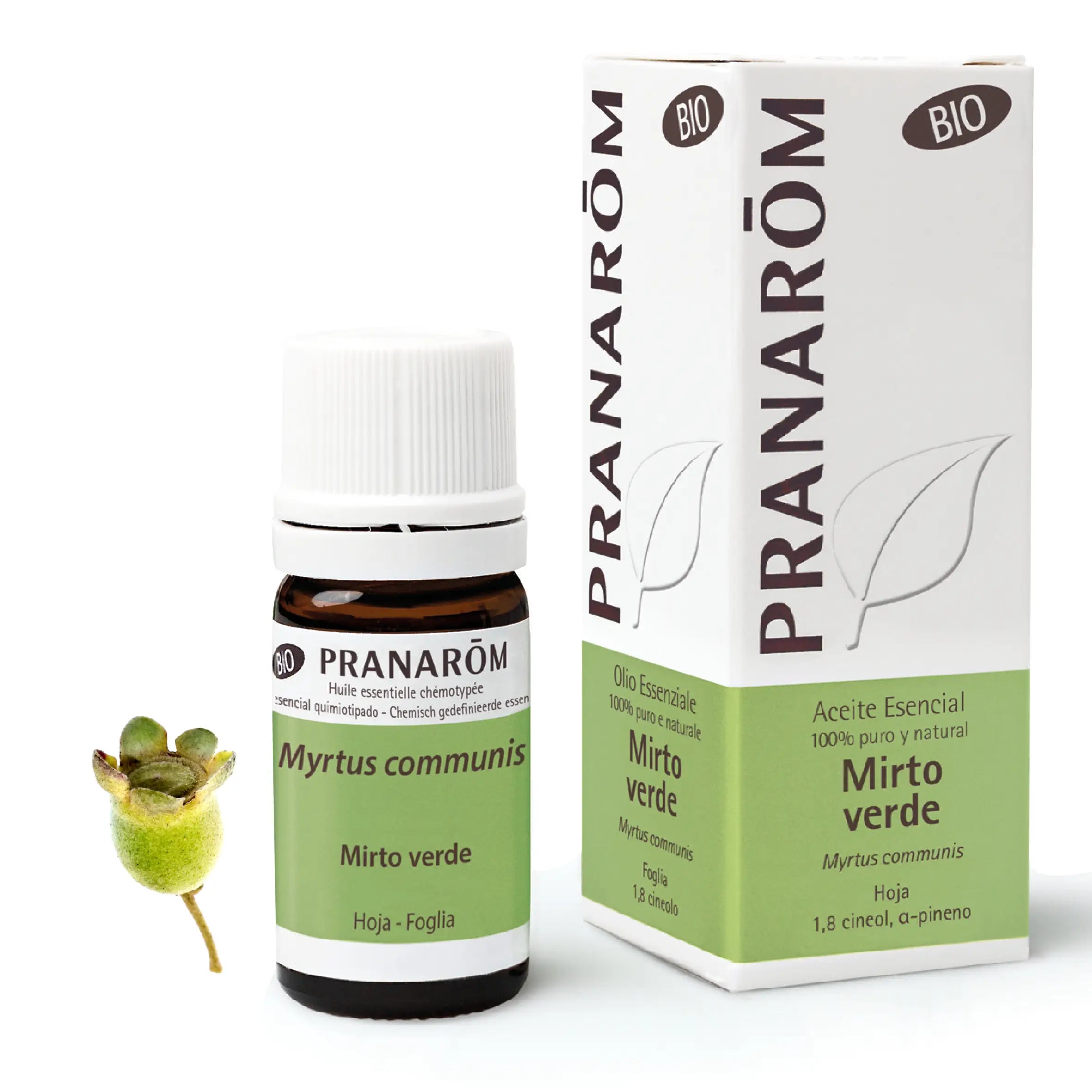 Pranarom Green Myrtle Essential Oil Bio, 5ml