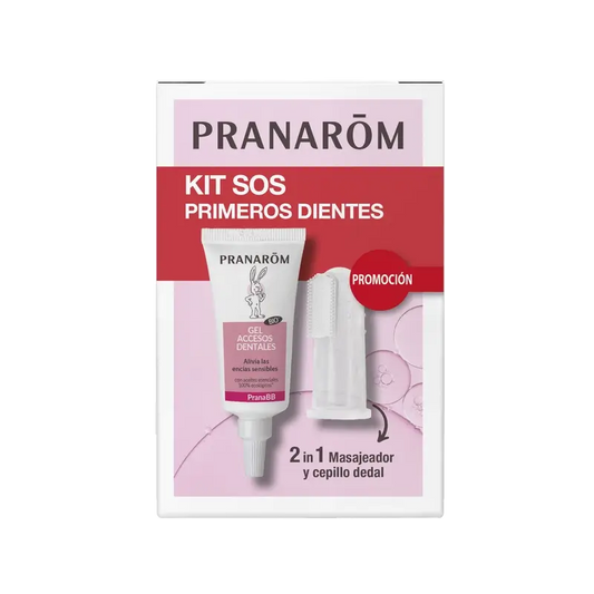 Pranarôm Pranabb Zahngel + Bürste, 15 ml