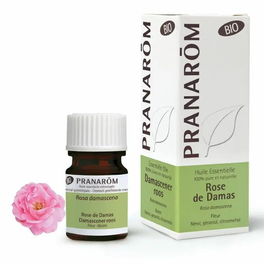 Pranarom Rose of Damascus Essential Oil Bio, 2ml