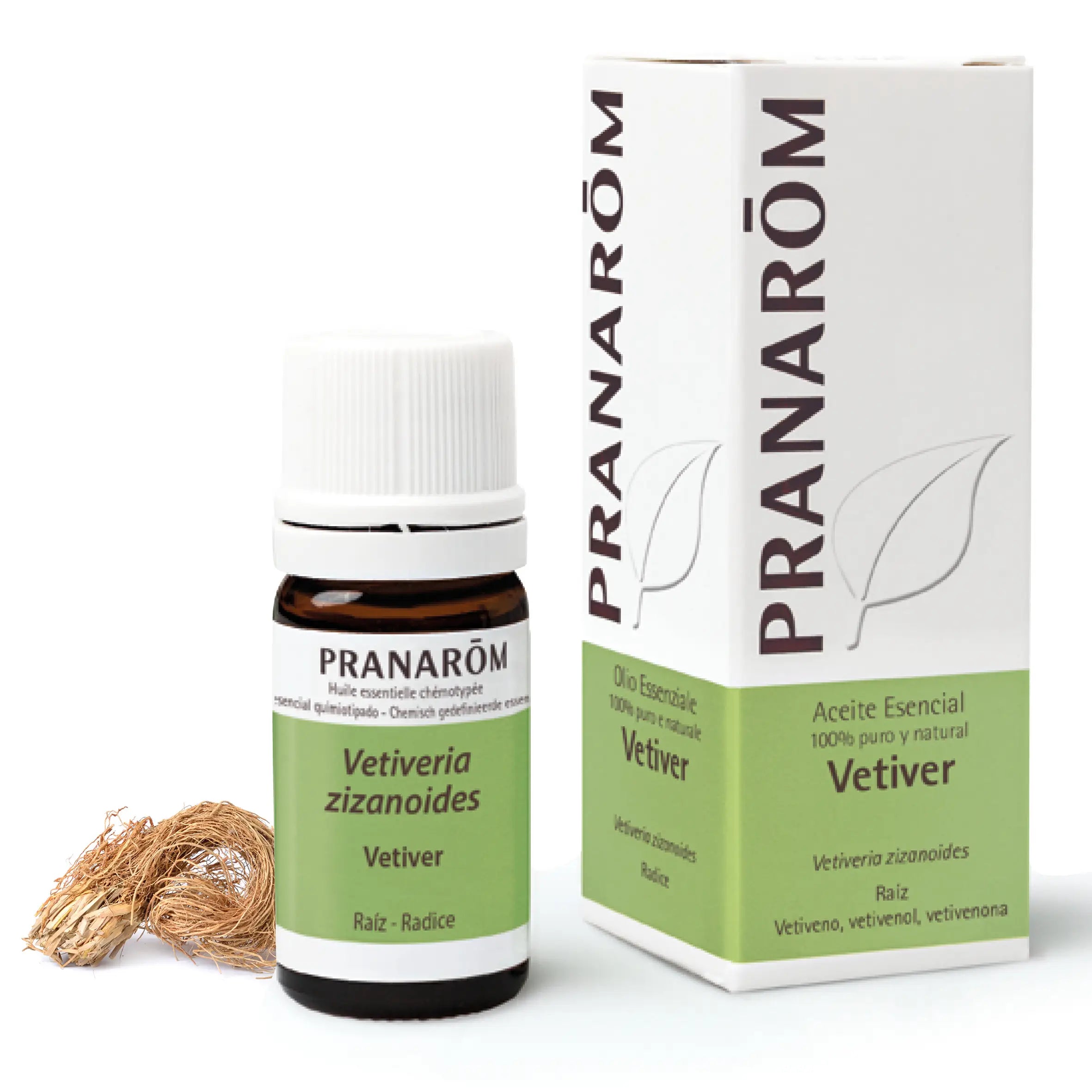 Pranarom Essential Oil Vetiver, 5ml