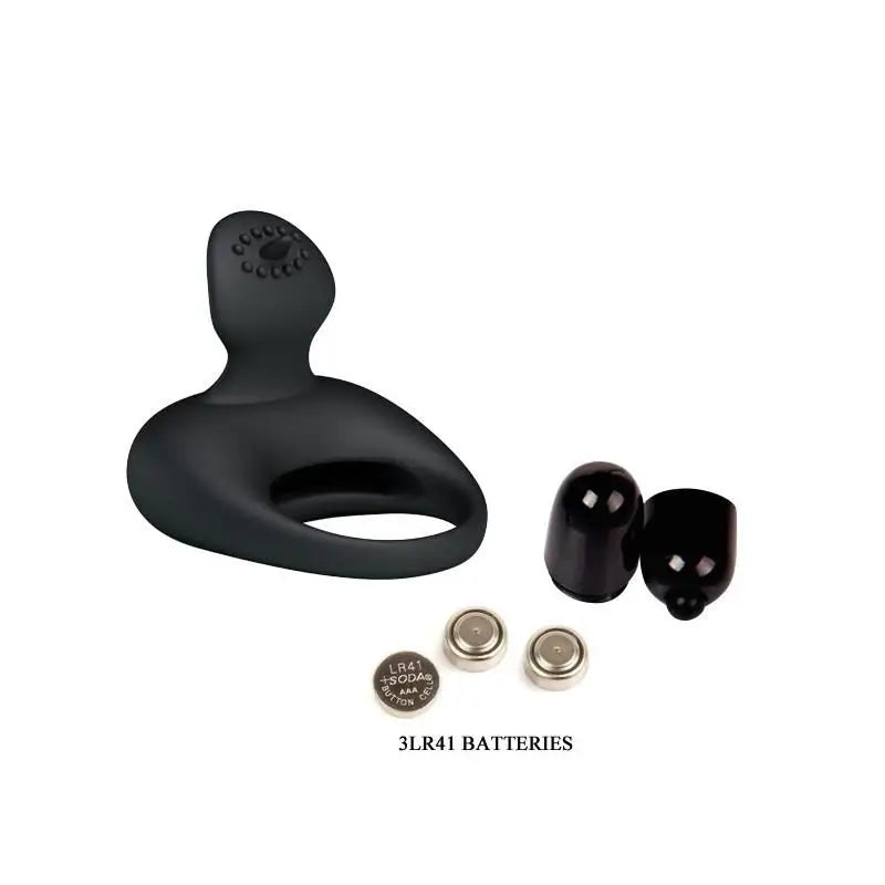 Prettylove Tonguo Vibrationsring Schwarz