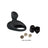Prettylove Tonguo Vibrationsring Schwarz