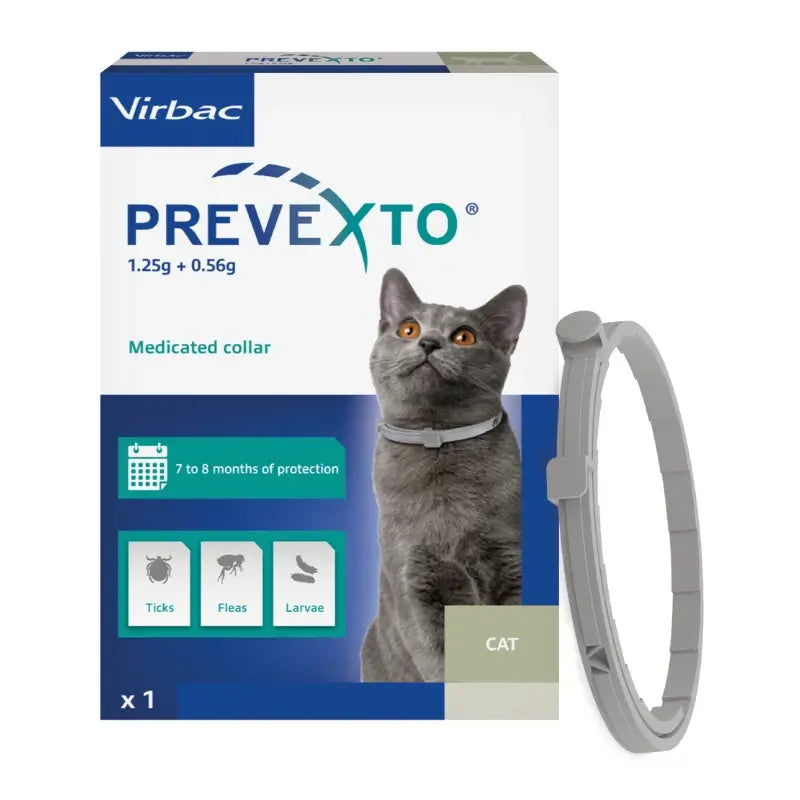 Prevexto Anti-Parasiten-Halsband für Katzen, 38 cm