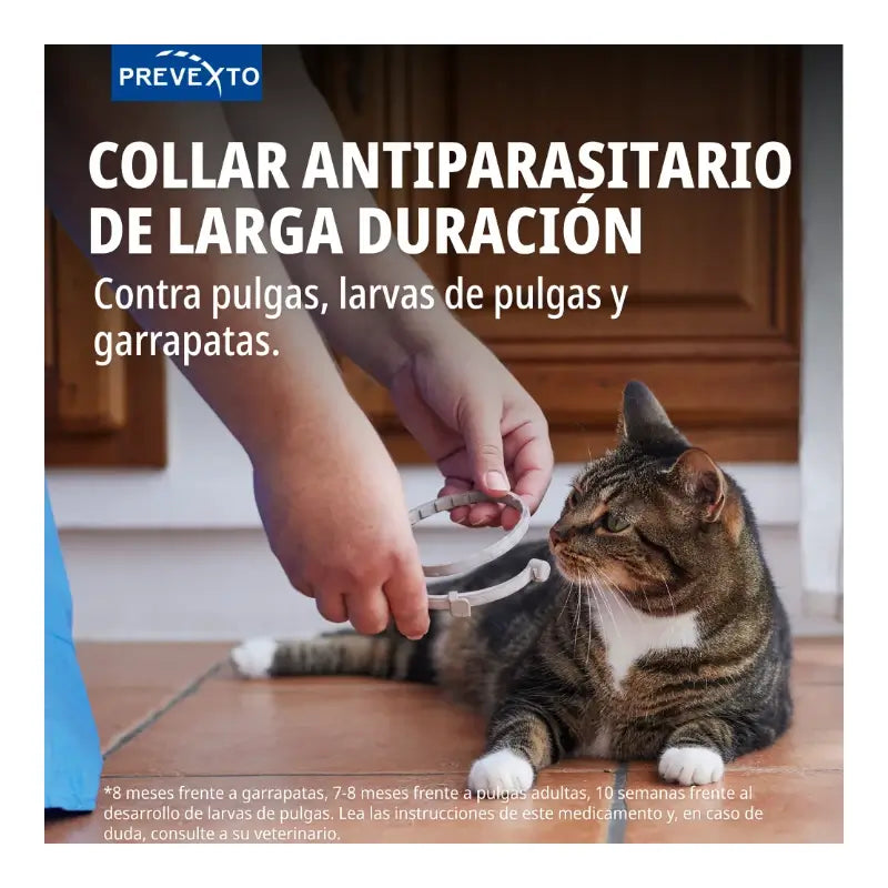 Prevexto Anti-Parasiten-Halsband für Katzen, 38 cm