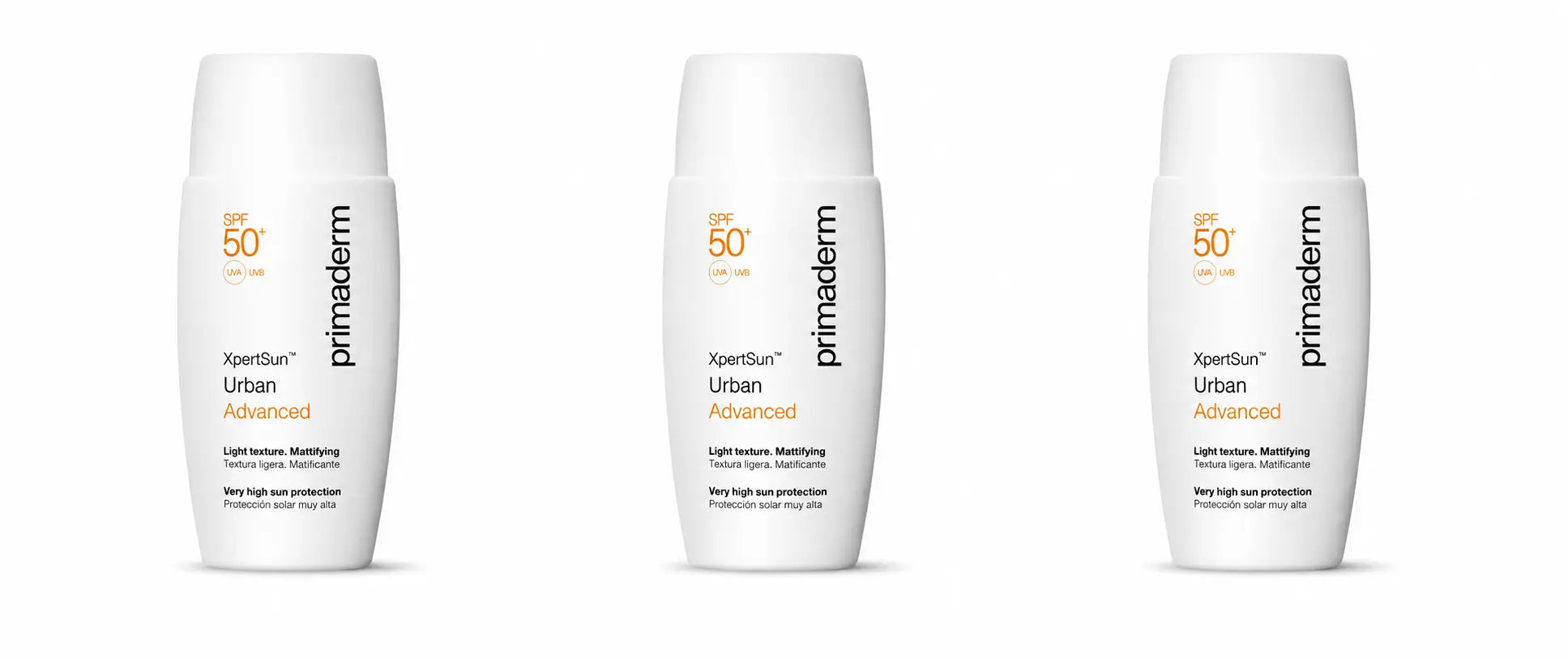 Primaderm Light Texture Xpertsun Urban Advanced Mattifying 50ml x 3