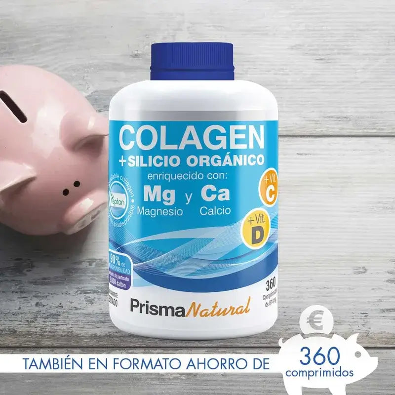 Prisma Natürliches marines Kollagen Peptan + organisches Silizium, 180 Tabletten