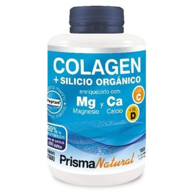 Prisma Natural Marine Collagen Peptan + Organic Silicon, 180 Tablets