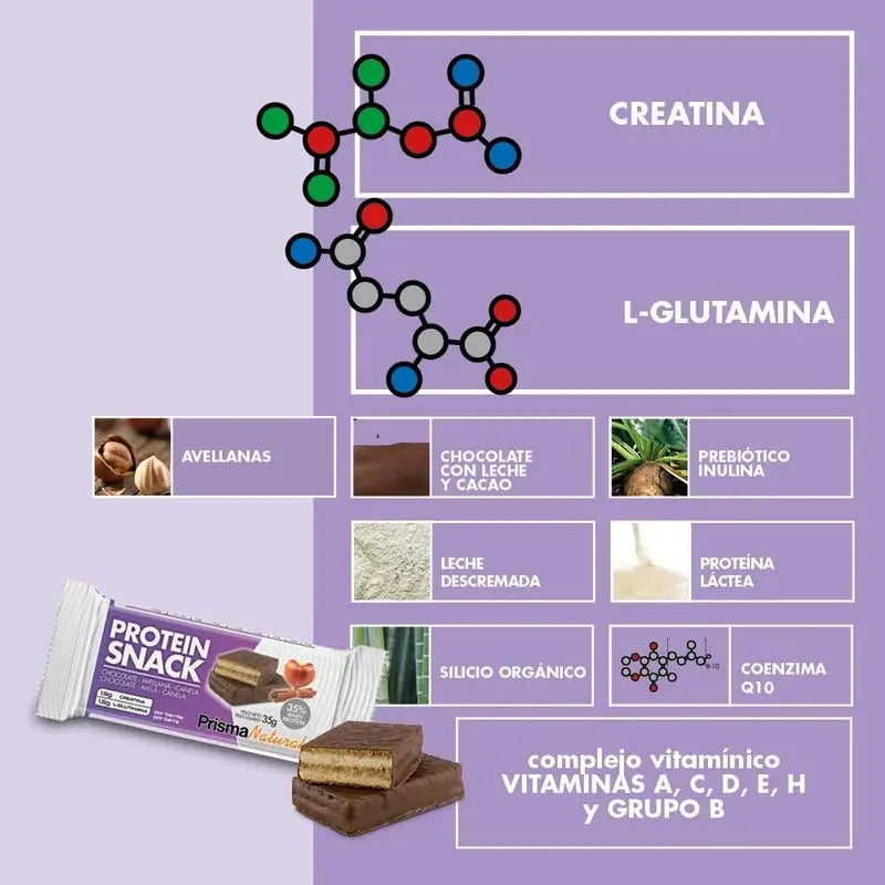 Prisma Natürlicher Protein-Snack Schoko-Haselnuss-Zimt