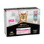 Pro Plan Feline Multi Umschlag Zarter Fisch Pute 10X85Gr