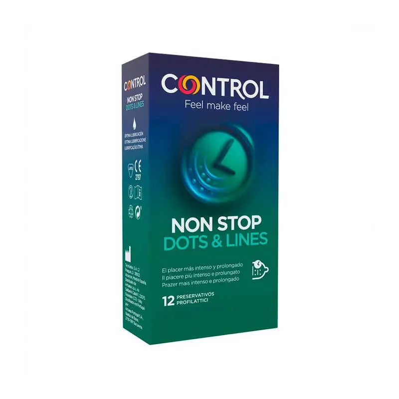 Control Non Stop Dots & Lines, 12 pcs.