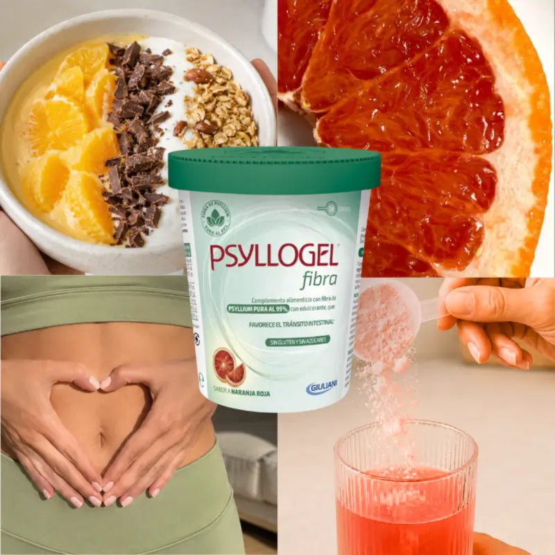 Psyllogel Fibre Rot Orangengeschmack 170 G Dose, 38 Dosen