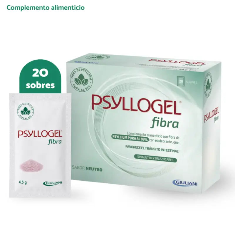 Psyllogel Fibre Neutral Geschmack, 20 Umschläge