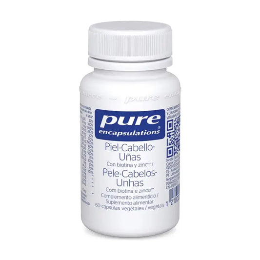 Pure Encapsulations Skin Hair Nails , 60 capsules