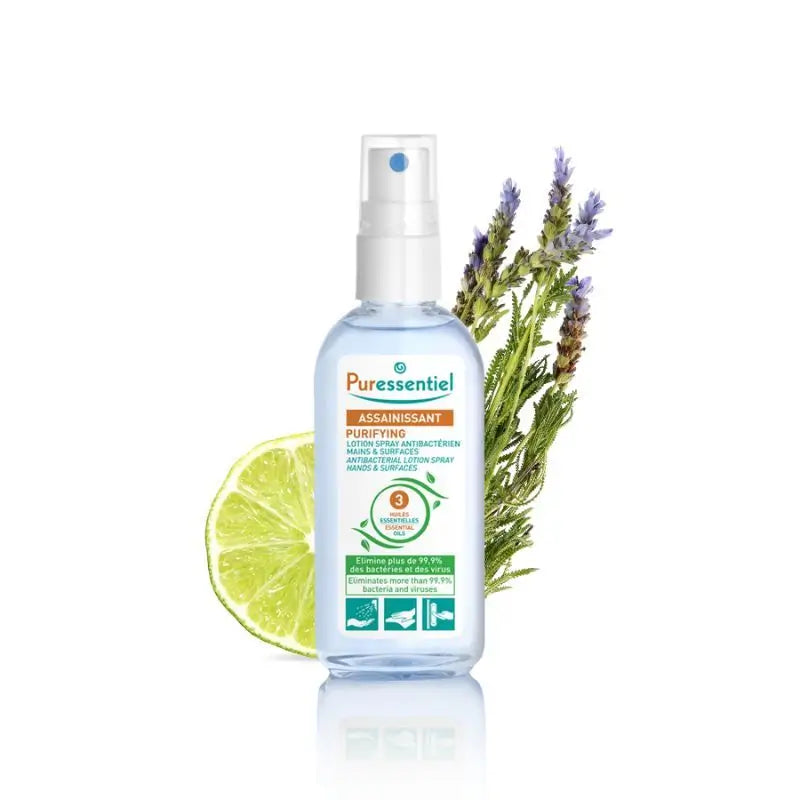 Puressentiel Purifying Lotion Spray Hände & Oberflächen, 80 ml
