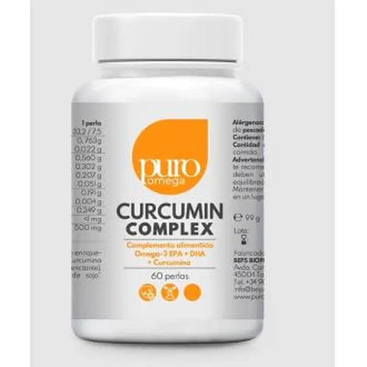 Pure Omega Curcumin Complex 60Small Pearls