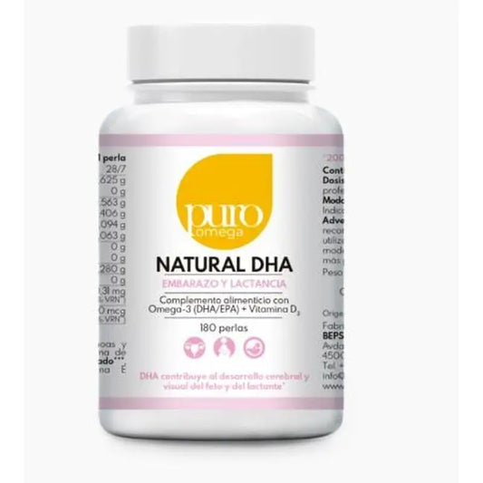 Pure Omega Natural Dha Pregnancy & Lactation , 180 pearls