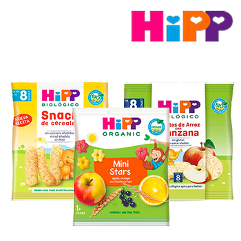 HIPP GALLETAS Y SNACKS 50% DTO. 2ª UD. (30 SEPTIEMBRE 2026)