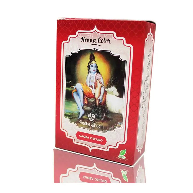 Radhe Shyam Henna Dark Mahogany Powder, 100 gr