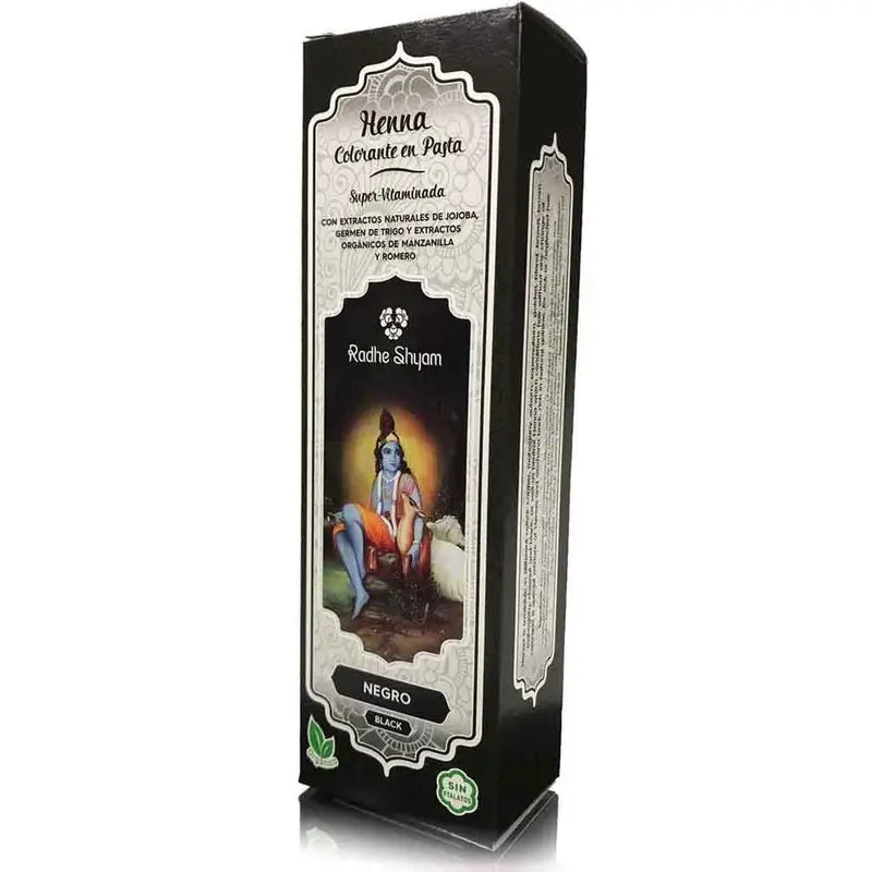 Radhe Shyam Henna Schwarz Paste, 200 ml