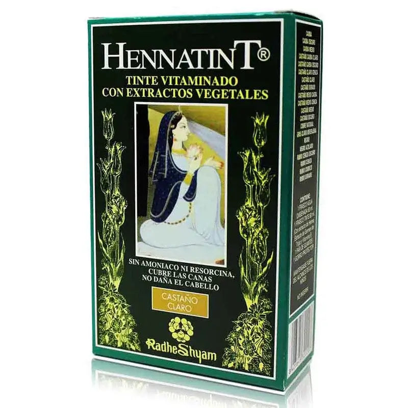 Radhe Shyam Hennatint Hellbraun , 60 ml