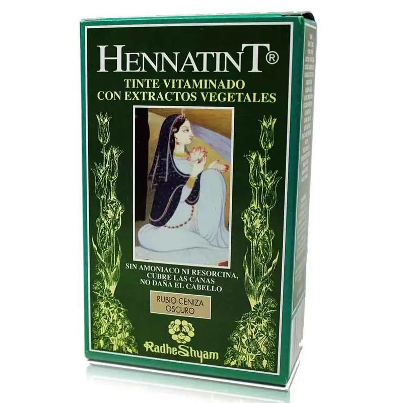 Radhe Shyam Hennatint Dunkles Aschblond , 60 ml
