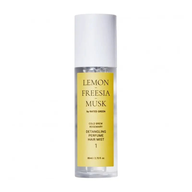Rated Green Detangling Perfume Hair Mist 01 (Zitrone-Freesie-Moschus) , 80 ml