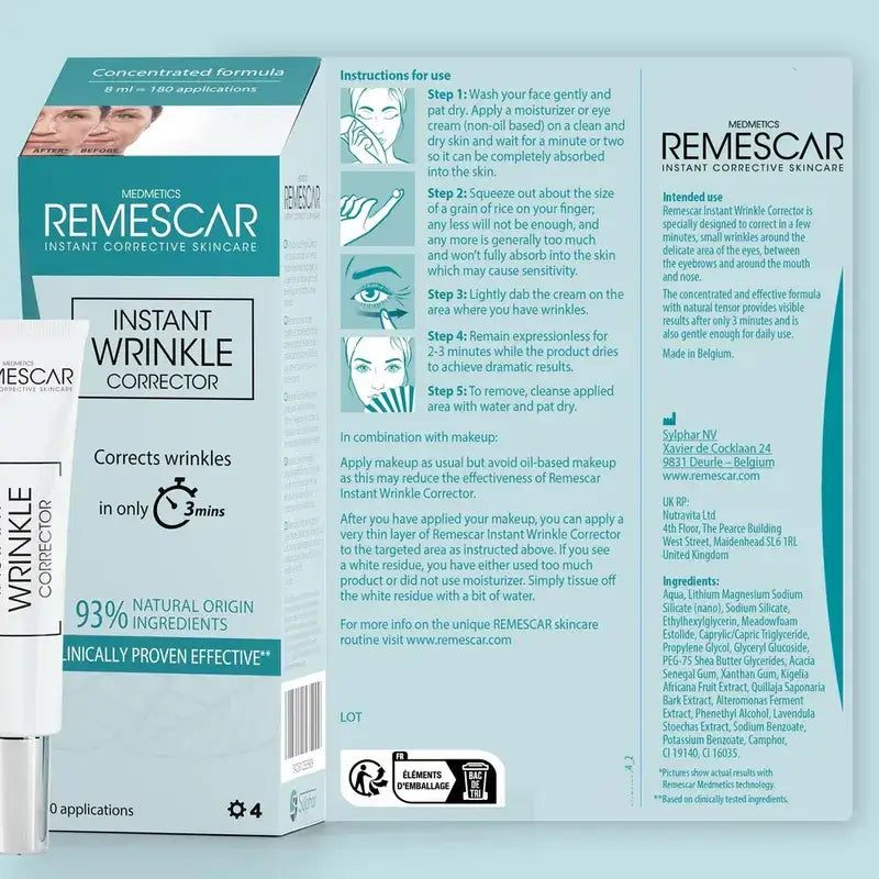 Remescar Sofort-Faltenkorrektor, 8 ml