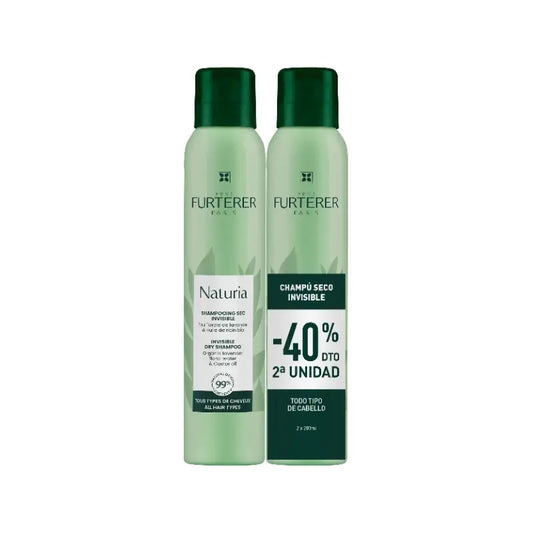 DUO Naturia Invisible Dry Shampoo 2 x 200ml 40% off the second item