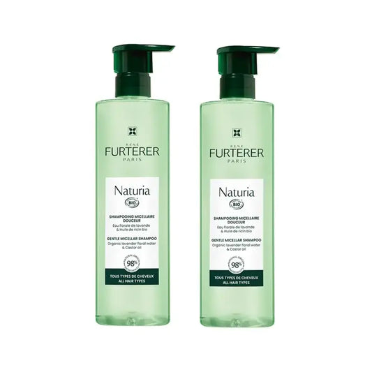 Rene Furterer Naturia Extra Sanftes Ausgleichendes Shampoo, 2X400 Ml