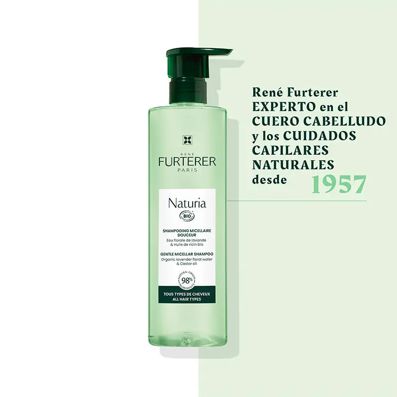 Rene Furterer Naturia Extra Sanftes Ausgleichendes Shampoo, 400 ml