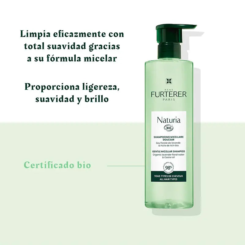 Rene Furterer Naturia Extra Sanftes Ausgleichendes Shampoo, 400 ml