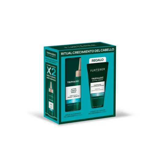 René Furterer Triphasic Active Grow Haarwachstumsserum + Gratis-Shampoo 200 ml