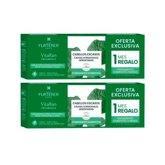 Rene Furterer Vitalfan Progressiver Haarausfall , Packung 2 x 30 Kapseln