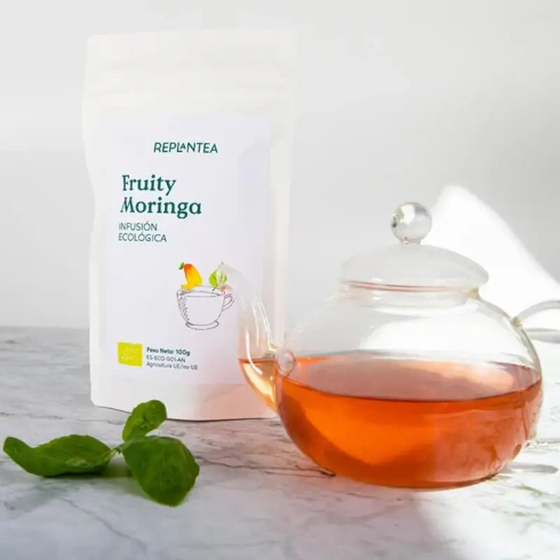 Replantea Bio Moringa & Mango Aufguss, 100 g