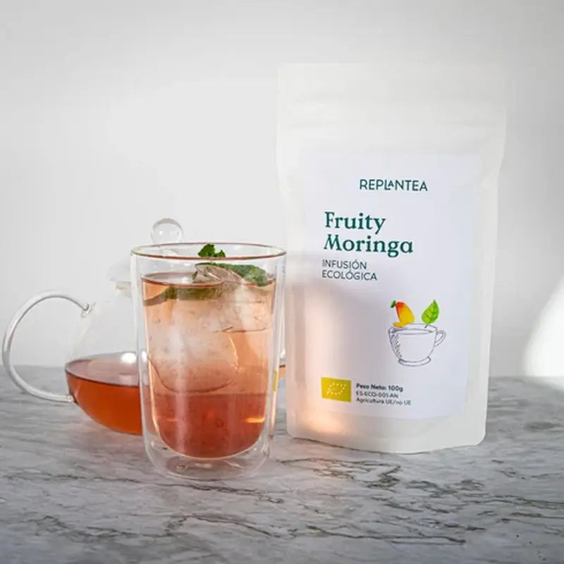 Replantea Bio Moringa & Mango Aufguss, 100 g