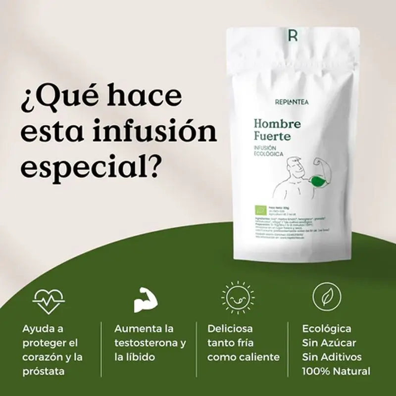 Replantea Starker Mann Infusion Bio, 80 g