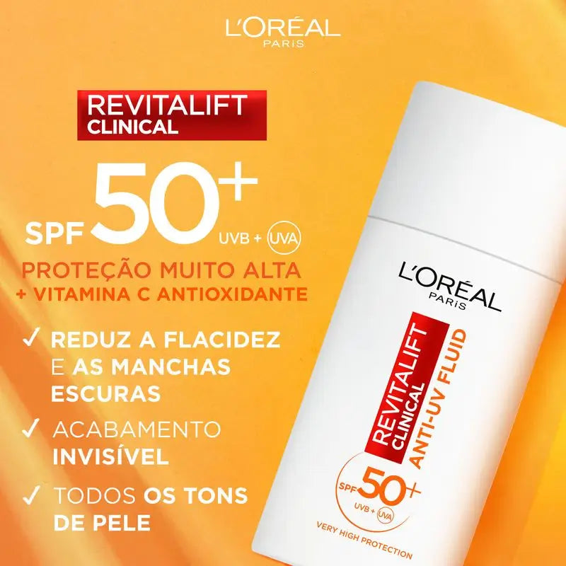 L'Oréal Paris Revitalift Clinical Anti-Uv Tägliches Feuchtigkeitsfluid mit Vitamin C