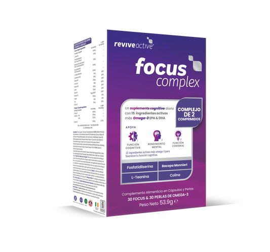 Revive Active Focus Complex, 60 Kapseln und Perlen