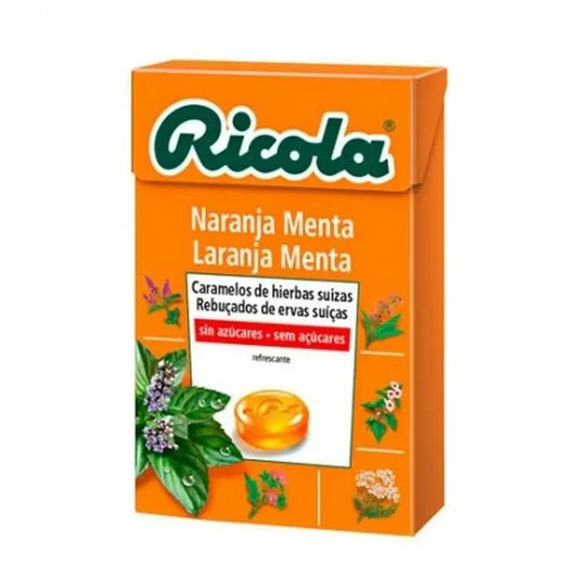 Ricola Sugar Free Candies Orange 50 G