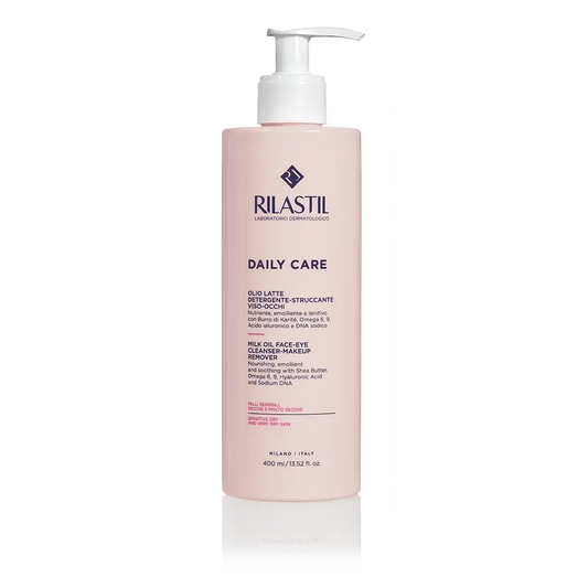 Rilastil Daily Care Oleo Nourishing Face Reinigungsmilch, 400 ml